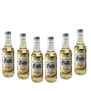 KIT 6 unidades 2 HAI Passion Citrus - Coquetel Highball Sabor Maracujá com Limão 275ml